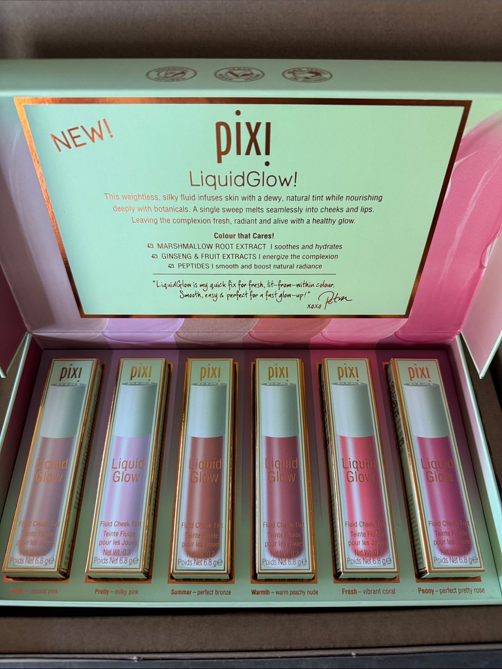 Pixi Liquid Glow Cheek & Lip Tint Set